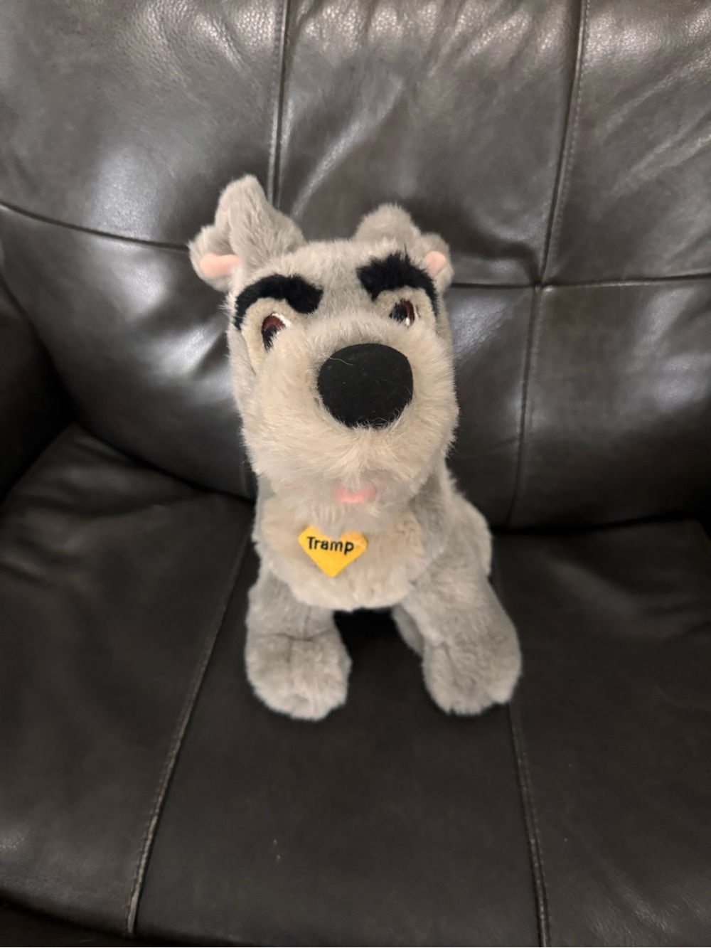Disney Store The Best of Show Tramp Dog Plush Lady & The Tramp NO TAG/MEDALLION